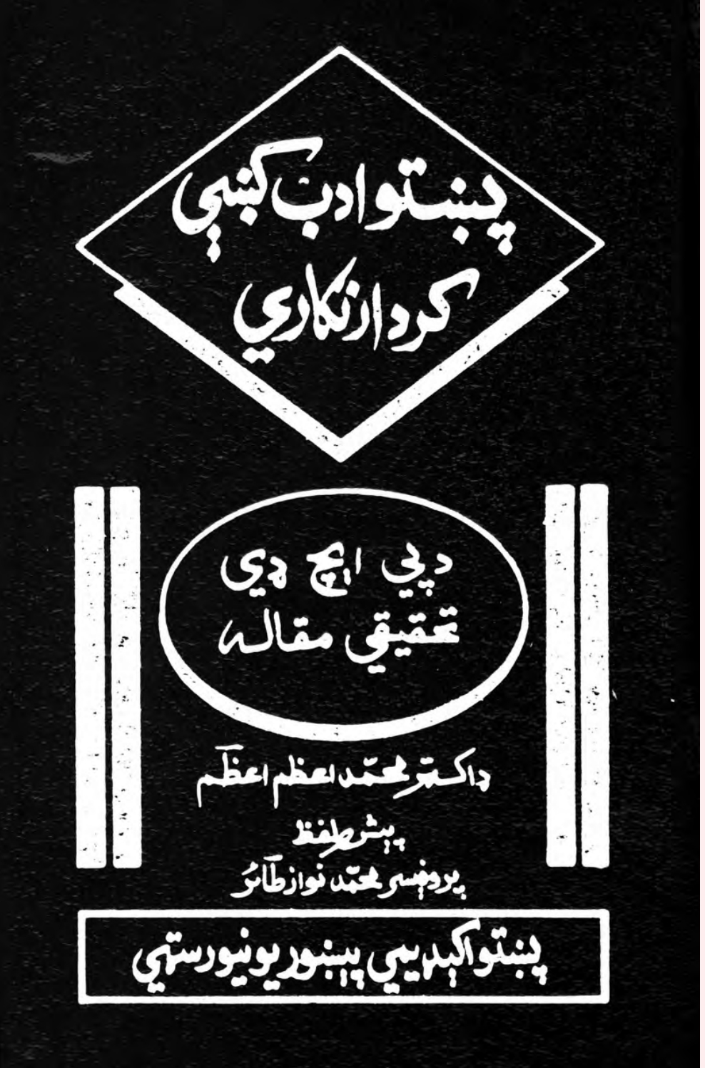 پښتو ادب کښي کردار نګاري