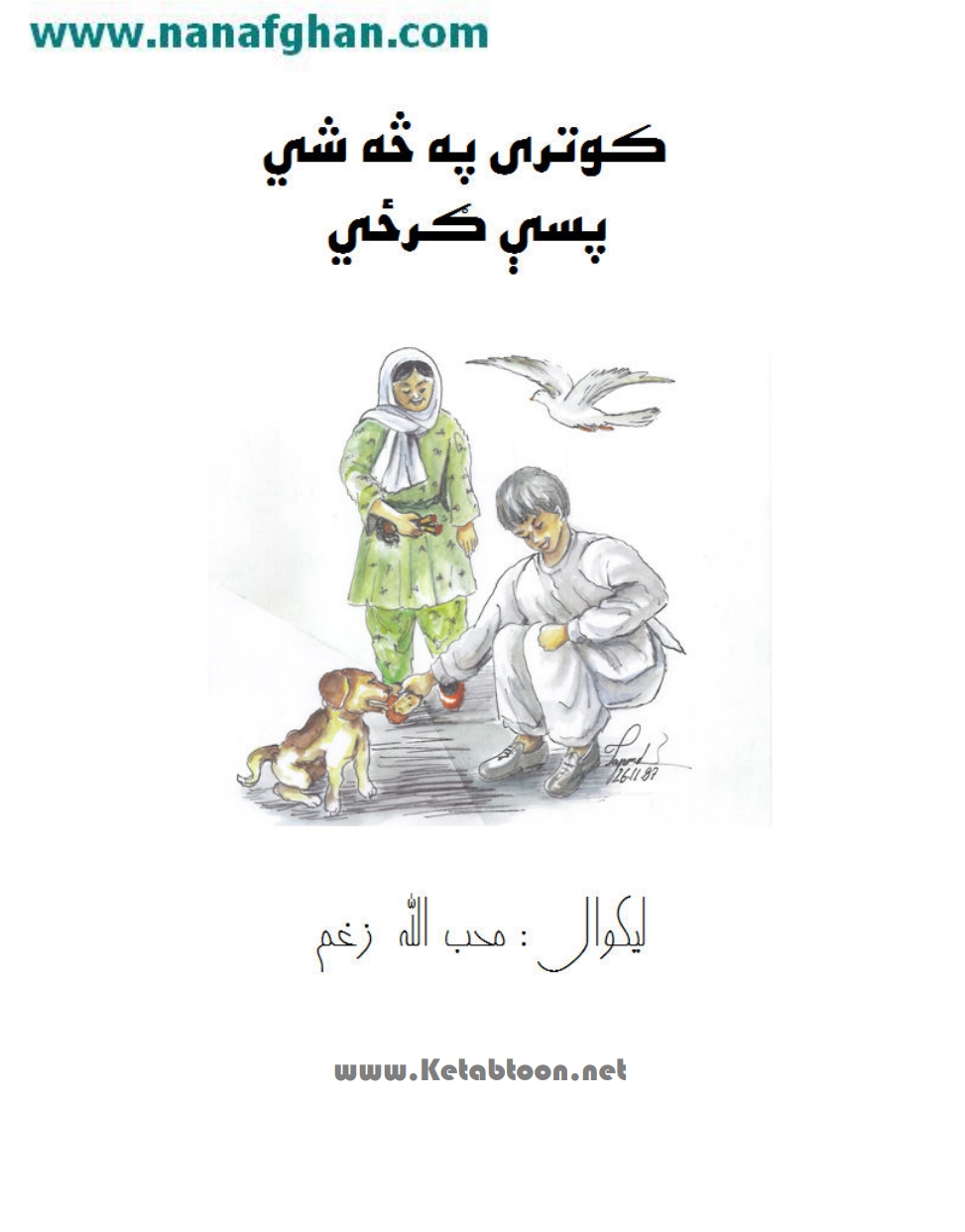 کوترې په څه شي پسې ګرځې